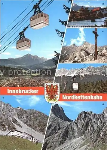 Innsbruck Nordekettenbahnen  Kat. Innsbruck