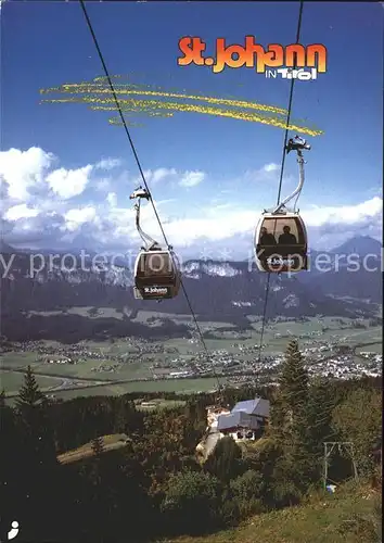 St Johann Tirol Seilbahn Kat. St. Johann in Tirol