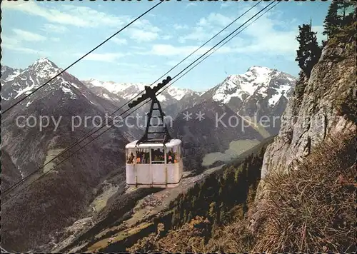 Mayrhofen Zillertal Seilbahn Kat. Mayrhofen