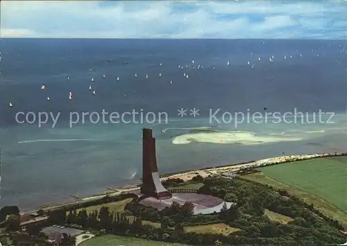 Laboe Fliegeraufnahme Marineehrenmal Kat. Laboe