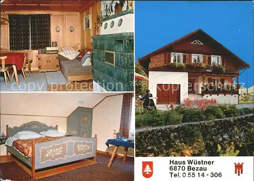 Bezau Vorarlberg Haus Wuestner Kat. Bezau