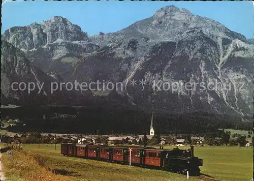 Mayrhofen Zillertal mit Zillertalbahn Kat. Mayrhofen