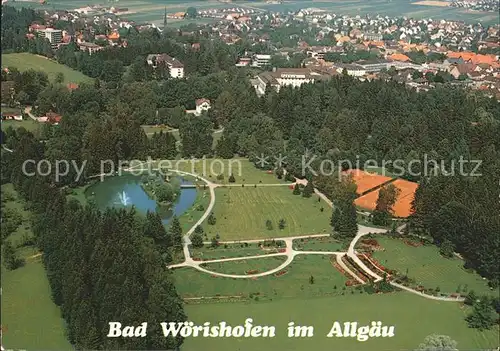 Bad Woerishofen Fliegeraufnahme Heilbad Kat. Bad Woerishofen
