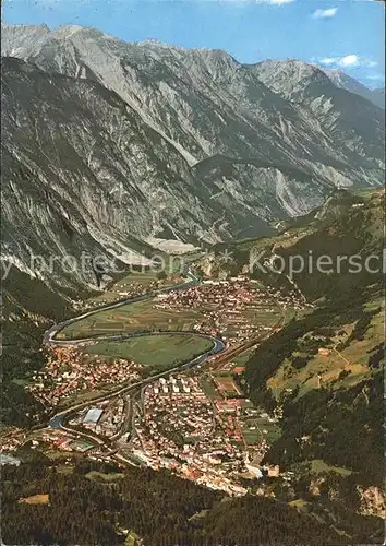 Landeck Tirol Fliegeraufnahme Kat. Landeck