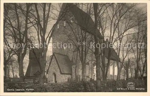 Uppsala Gamia Kyrkan Kat. Uppsala