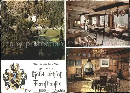 Nassereith Hotel Schloss Fernsteinsee Kat. Nassereith