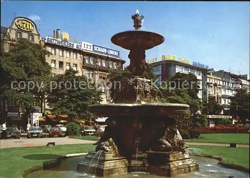 Duesseldorf Koenigsallee Brunnen Kat. Duesseldorf