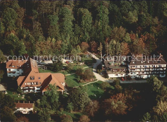 Badenweiler Fliegeraufnahme Sanatorium Sonneneck Kat Badenweiler