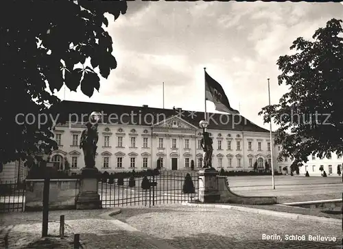 Berlin Schloss Bellevue Kat. Berlin