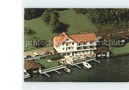 Gersau Vierwaldstaettersee Fliegeraufnahme Seehotel Garni Foerstli /  /