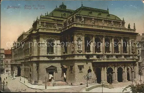 Budapest Oper Kat. Budapest