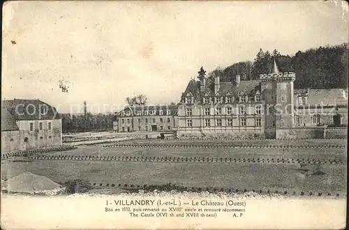 Villandry Chateau Kat. Villandry