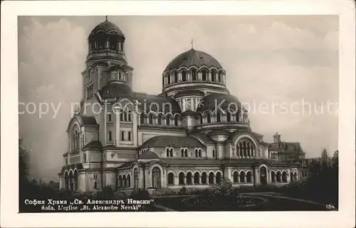 Sofia Sophia Kirche St. Alexander Nevski / Sofia /