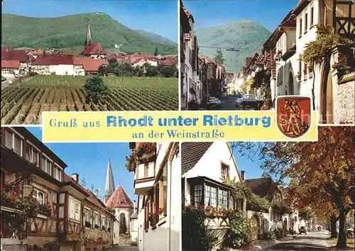 Rhodt Rietburg  Kat. Rhodt unter Rietburg