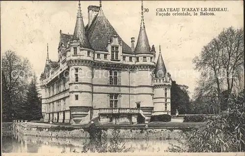 Azay le Rideau Chateau Kat. Azay le Rideau