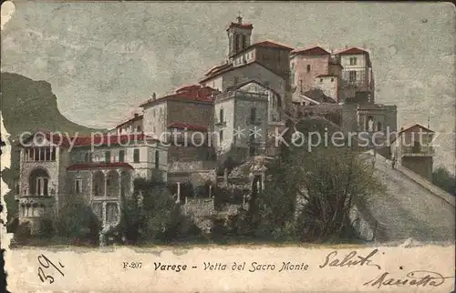 Varese Vetta del Sacro Monte Kat. Varese