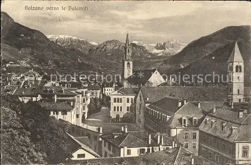 Bolzano mit Dolomiten Kat. Bolzano