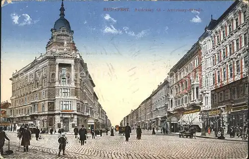 Budapest Andrassy Strasse Kat. Budapest