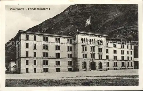 Andermatt Friedenskaserne Kat. Andermatt