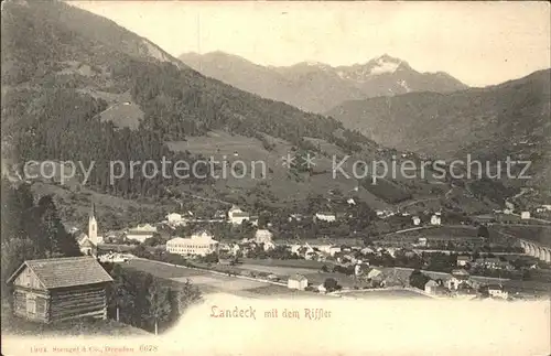 Landeck Tirol mit Riffler Kat. Landeck