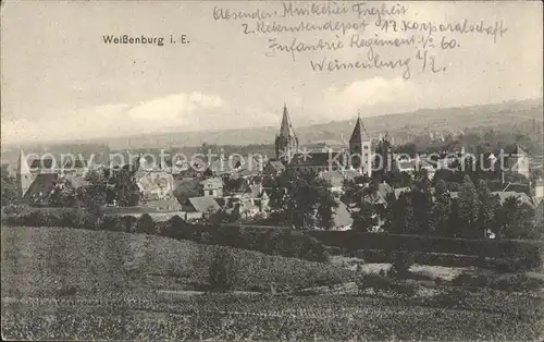 Weissenburg Elsass  Kat. Wissembourg
