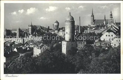 Bautzen mit Neuer Wasserkunst Kat. Bautzen