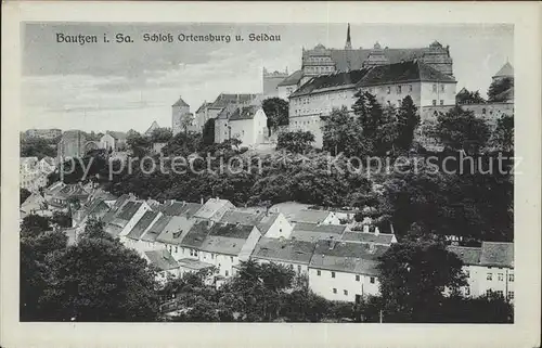 Bautzen Schloss Ortesburg un Seidau Kat. Bautzen