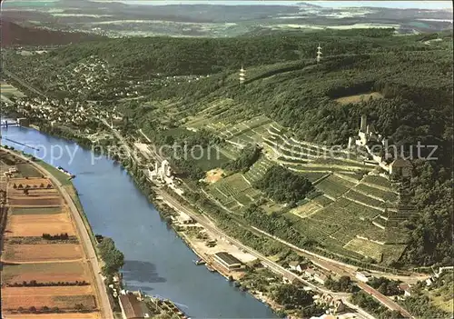 Neckarzimmern Fliegeraufnahme Kat. Neckarzimmern