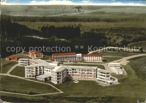 Donaueschingen Fliegeraufnahme Sanatorium Sonnhalde Kat. Donaueschingen