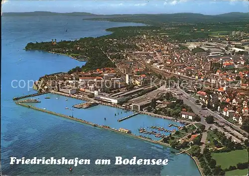 Friedrichshafen Bodensee Fliegeraufnahme Kat. Friedrichshafen