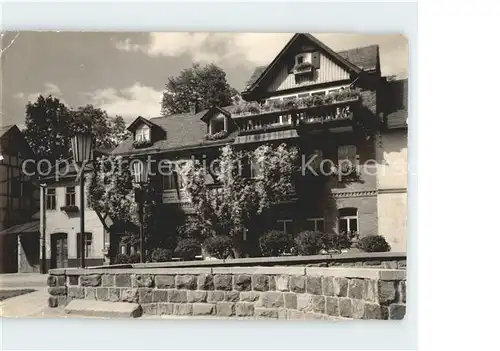 Leutenberg Thueringen Pension Lina Schmidt Kat. Leutenberg
