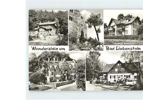 Bad Liebenstein Waldhaeuser Schloss Kat. Bad Liebenstein