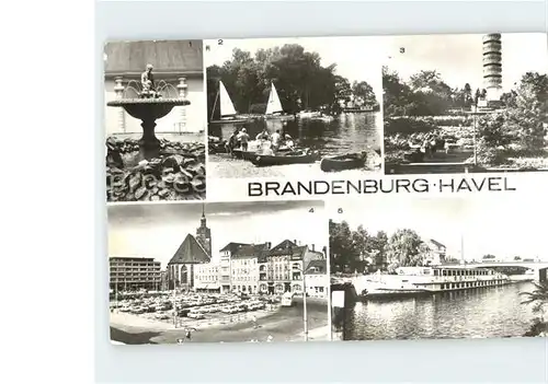 Brandenburg Havel Fritze Bollmann Malge Breitlingsee Friedenswarte  Kat. Brandenburg
