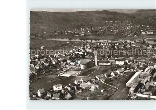 Kleinheubach Fliegeraufnahme Pfarrkirche Kat. Kleinheubach