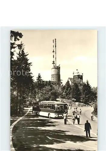 Reichenbach Vogtland Grosser Inselsberg Bus Kat. Reichenbach