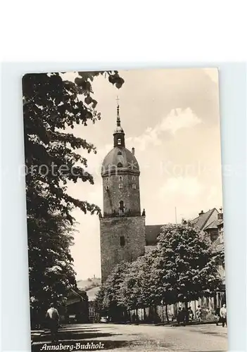 Annaberg Buchholz Erzgebirge Kirchturm Kat. Annaberg