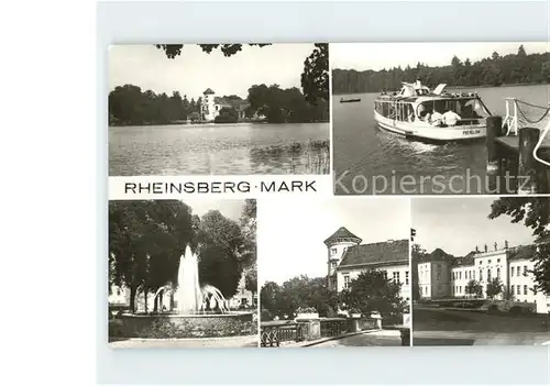 Rheinsberg  Kat. Rheinsberg