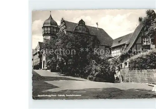 Quedlinburg Schloss Feudalmuseum Kat. Quedlinburg