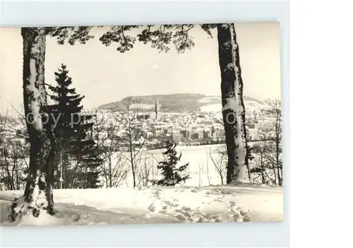 Annaberg Buchholz Erzgebirge mit Poehlberg Kat. Annaberg