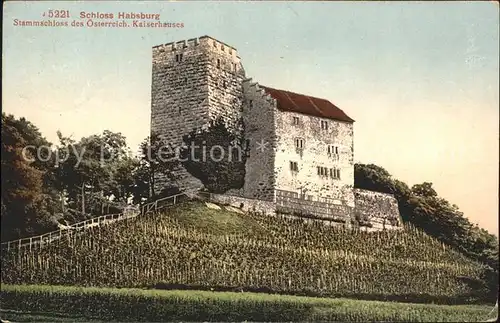 Habsburg Schloss Habsburg Kat. Habsburg