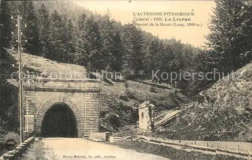 Lioran Tunnel de la Route Kat. Laveissiere