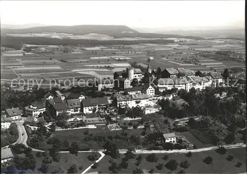 Regensberg Dielsdorf Fliegeraufnahme Kat. Regensberg