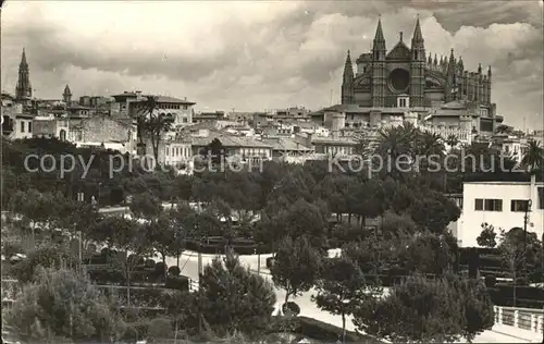 Palma de Mallorca parcial Catedral Kat. Palma de Mallorca