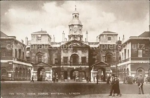 London Royal Horse Guards Whitehall  Kat. City of London