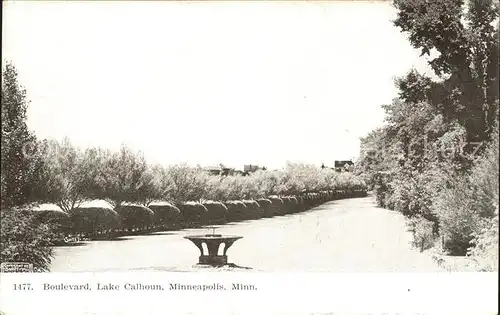 Minneapolis Minnesota Boulevard Lake Calhoun Kat. Minneapolis