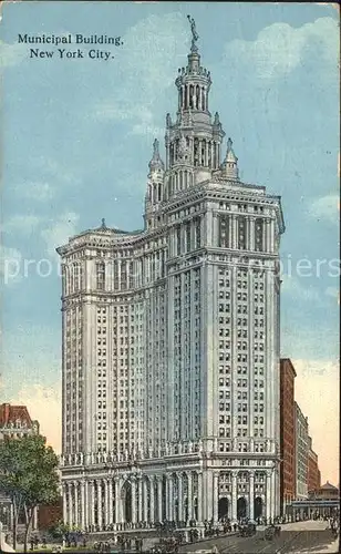 New York City Municipal Building / New York /