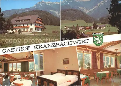 Groebming Steiermark Gasthof Kranzbachwirt Kat. Groebming