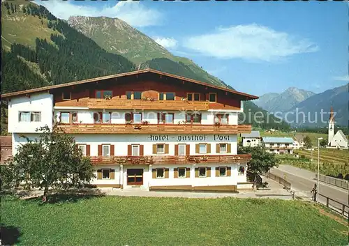 Elbigenalp Hotel Gasthof Post Kat. Elbigenalp Lechtal Tirol