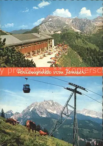 Jenner Berchtesgaden Luftseilbahn Bergstation Schneibstein Hundstot Kat. Berchtesgaden