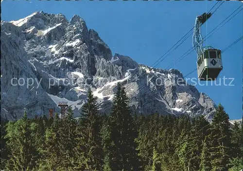 Zugspitze Grosskabinnenbahn Kat. Garmisch Partenkirchen